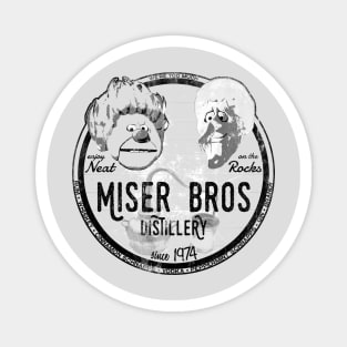 Miser Bros. Distillery T-Shirt Magnet